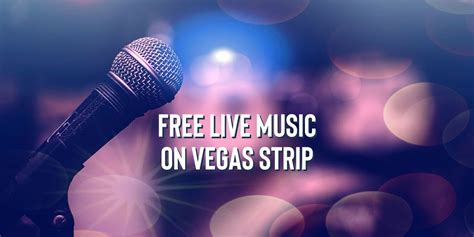 live music las vegas strip.